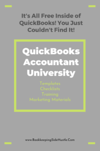 QuickBooks Accountant University