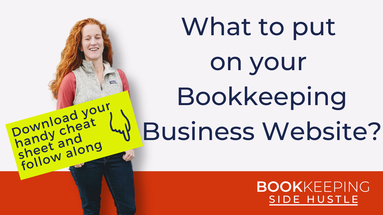 Extremely Simple Bookkeeping Business Website - bookkeepingsidehustle.com